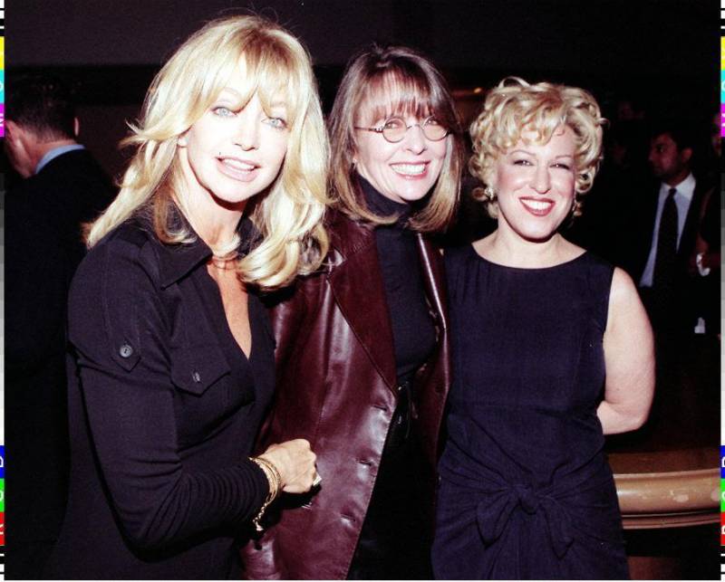 Goldie Hawn, Diane Keaton e Bette Midler