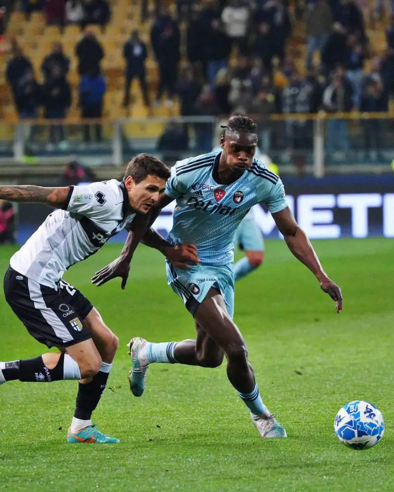 Idrissa Tourè in Parma-Pisa (Pisa Sporting Club)
