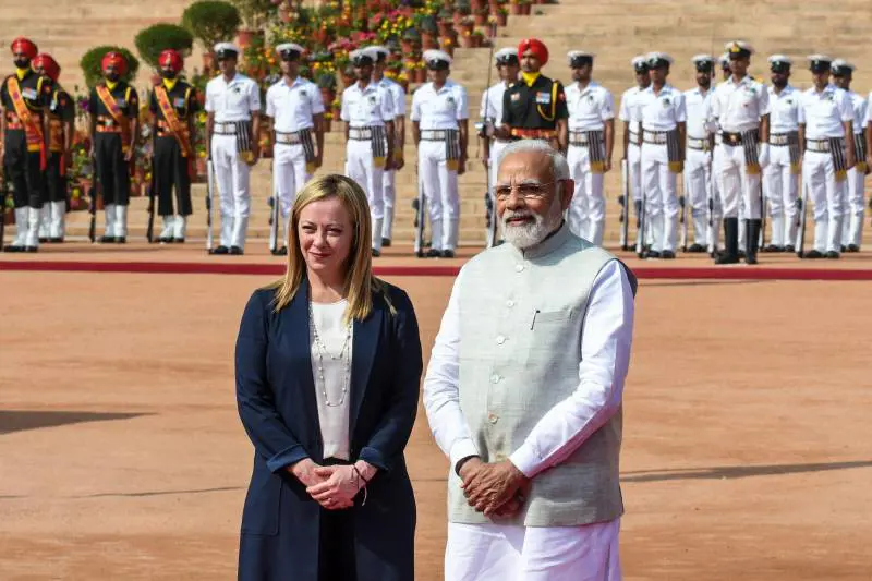 Meloni punta sull'India di Modi per favorire la pace in Ucraina