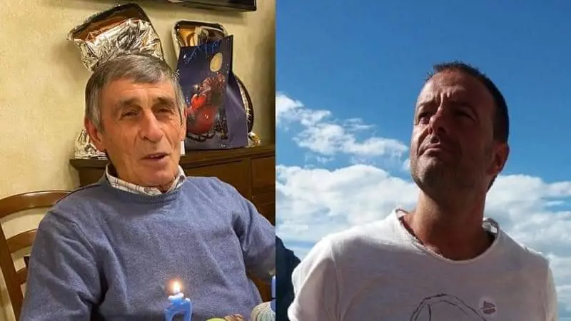 A sinistra Valerio Buoso, a destra il poliziotto-eroe Domenico Zorzino
