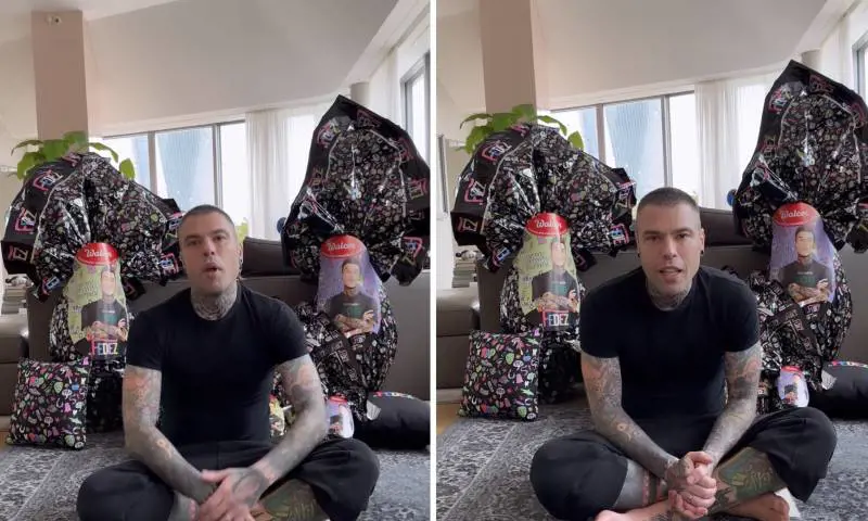 "Donerò il 10% dei miei ricavi". Fedez e la "beneficenza" con le uova di Pasqua