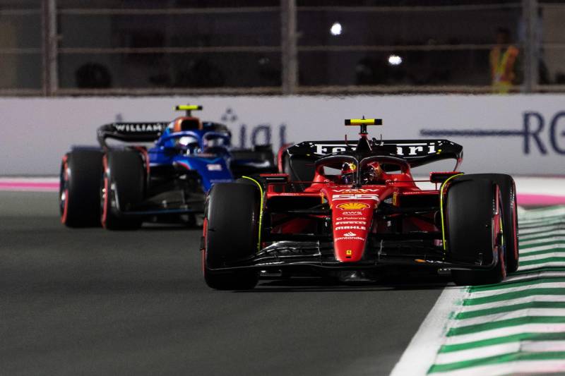 Ferrari Sainz GP Jeddah