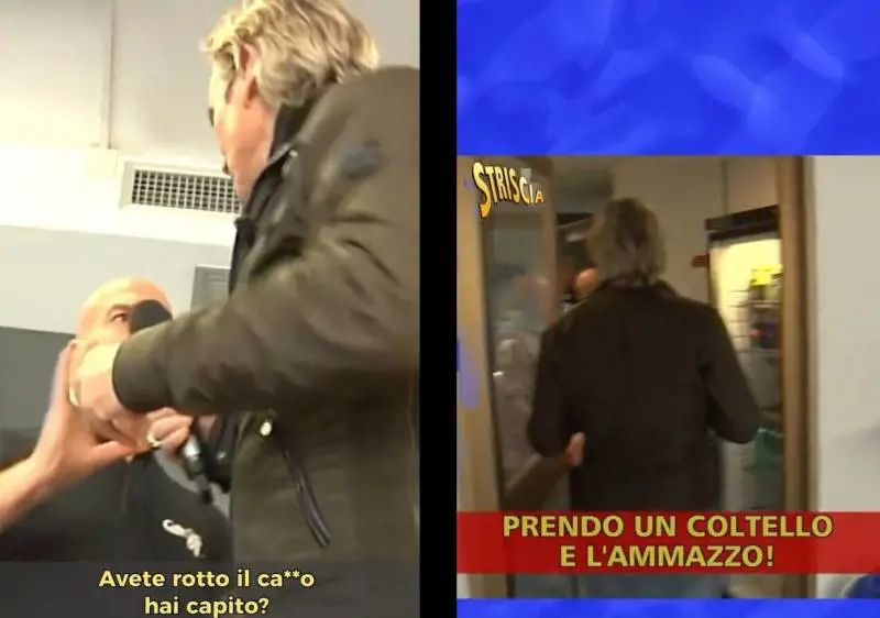 "Niente scontrini". E il barista dell'Agenzia delle entrate aggredisce Jimmy Ghione di Striscia