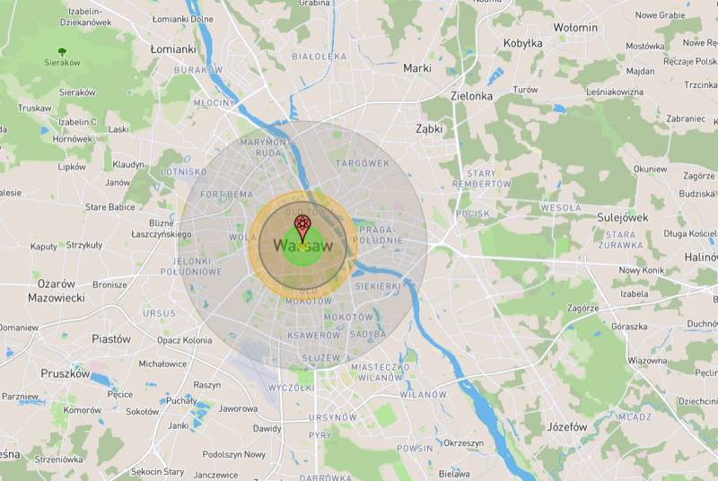 Un'esplosione nucleare a Varsavia potrebbe causare, secondo le simulazioni, almeno 148mila vittime