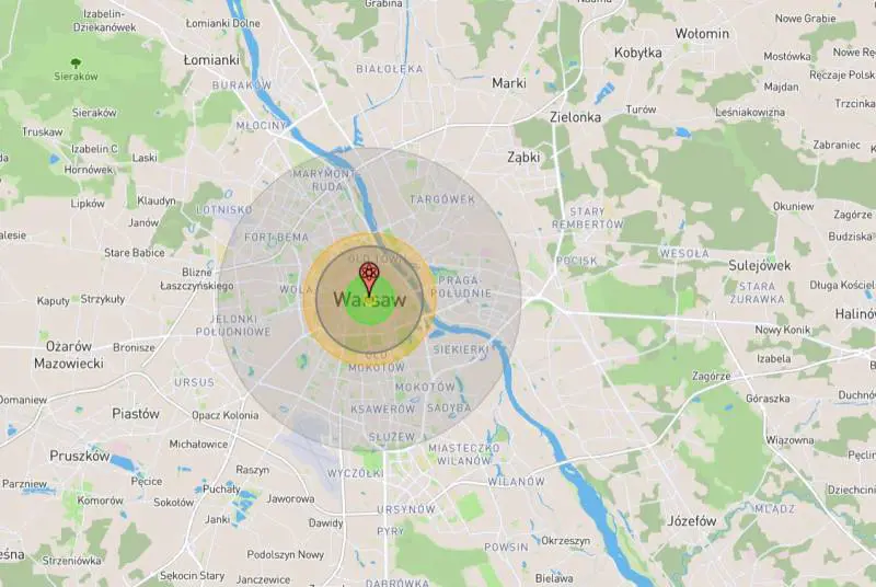 Un'esplosione nucleare a Varsavia potrebbe causare, secondo le simulazioni, almeno 148mila vittime