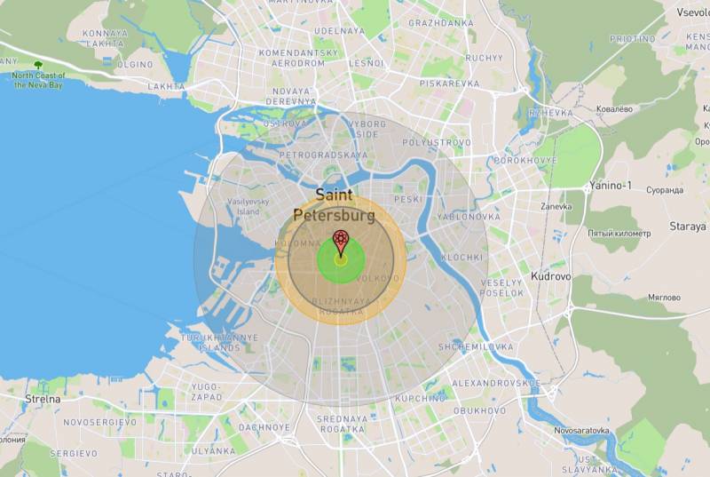 A San Pietroburgo, città del presidente Putin, un attacco nucleare potrebbe causare 189mila vittime
