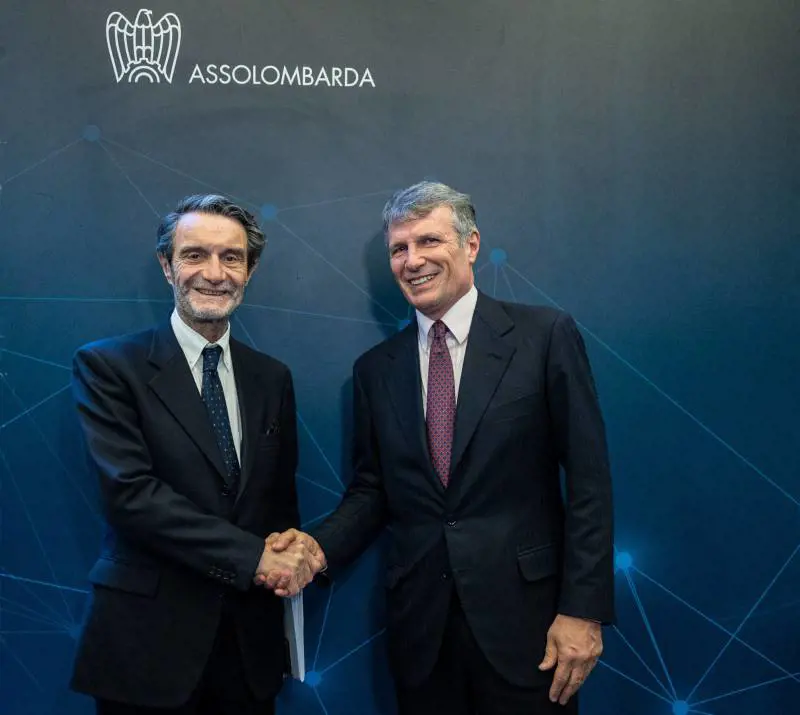 Fontana rassicura gli imprenditori Assolombarda. "Finiremo tutte le opere in vista delle Olimpiadi"