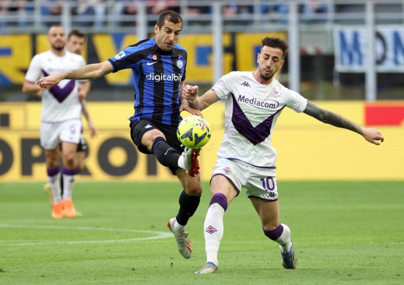 Mkhitarian Castrovilli Inter Fiorentina