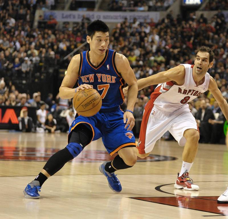Jeremy Lin Knicks Raptors 2012