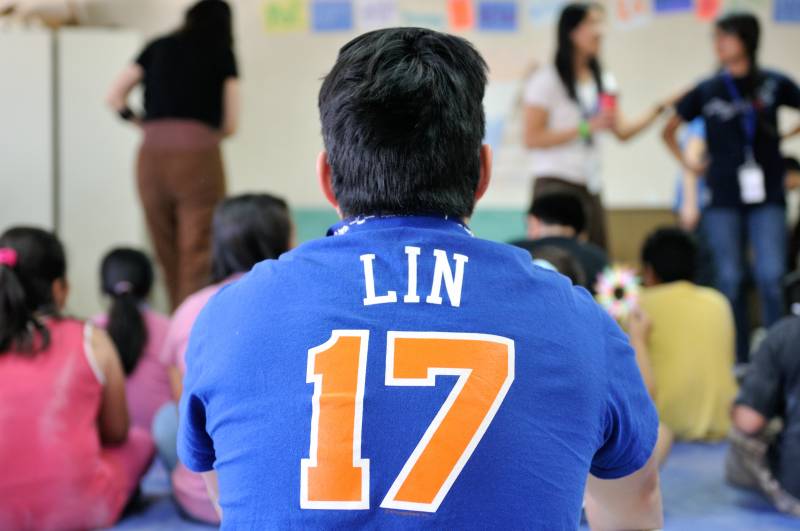 Jeremy Lin spalle 2012