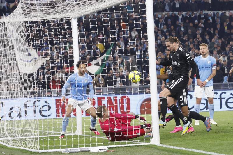 Rabiot gol Lazio Juventus