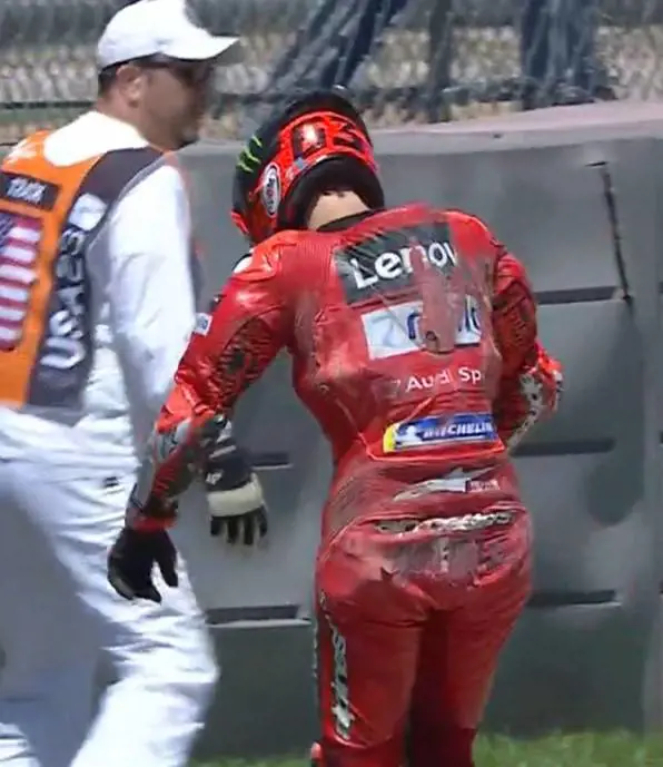 Bagnaia, che pasticcio. Scivola e si butta via per la seconda volta
