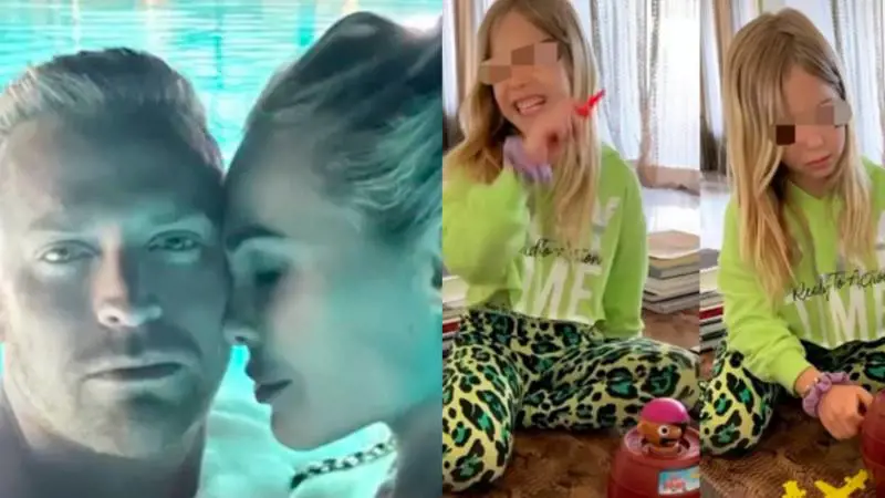 Bastian, prove da papà per l'imprenditore con la piccola figlia di Ilary Blasi