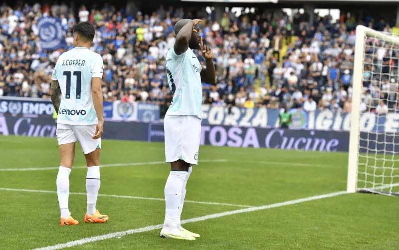 Inzaghi ritrova Lukaku: l'Inter vince 3-0 ad Empoli con doppietta del belga