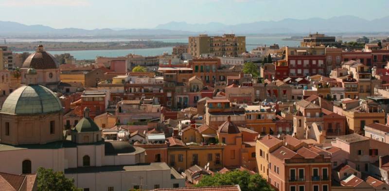 Cagliari, veduta
