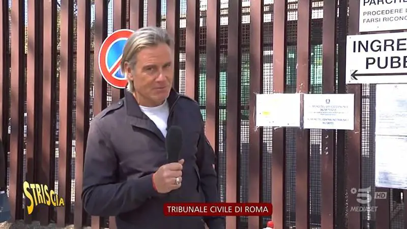 Immagine dal servizio di Striscia la notizia