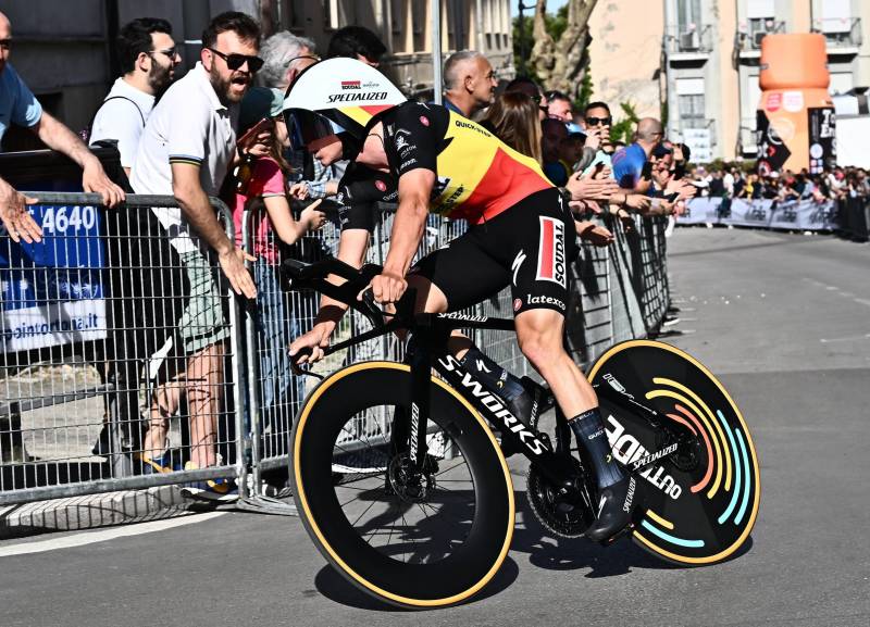 Evenepoel Giro tappa 1