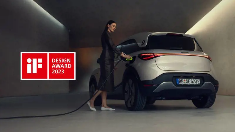 Smart #1 è già un successo: suoi il Red Dot Award e l'iF Design Award