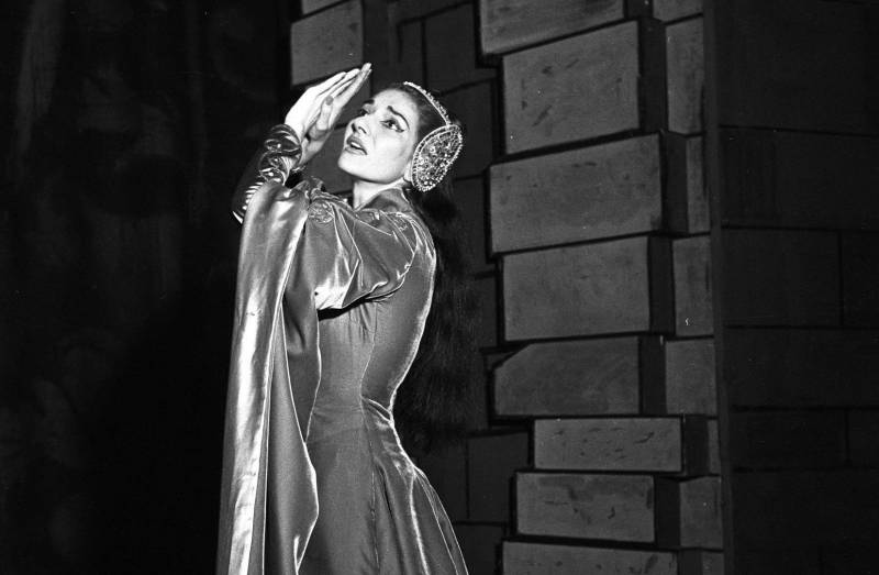 Maria Callas alla Scala di Milano