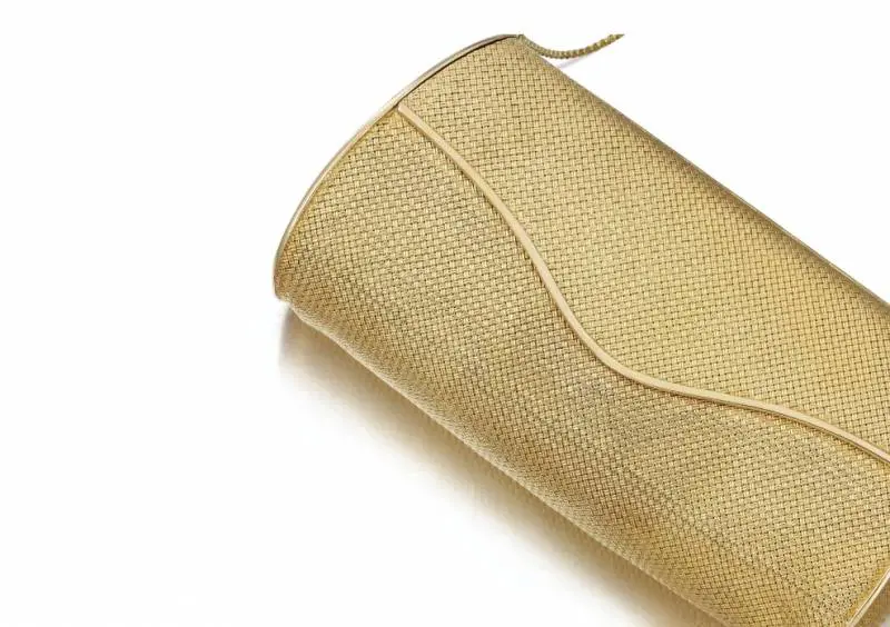Borsa da sera in rete d'oro 750 firmata Piaget