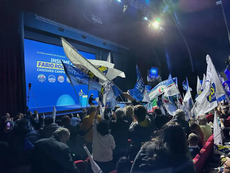 Tutti i leader del centrodestra a Brescia per sostenere Fabio Rolfi