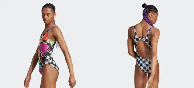 Un uomo con il costume da donna: bufera su Adidas dopo la pubblicità Lgbt