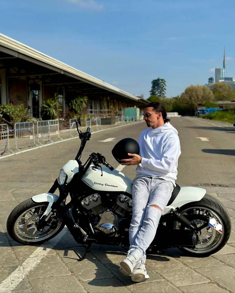Harley Davidson Zlatan Instagram