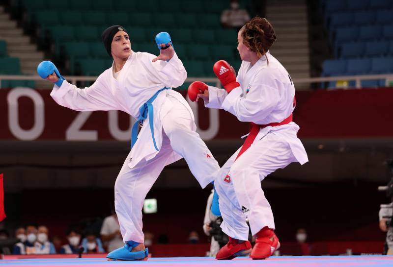 Karate Olympics fight