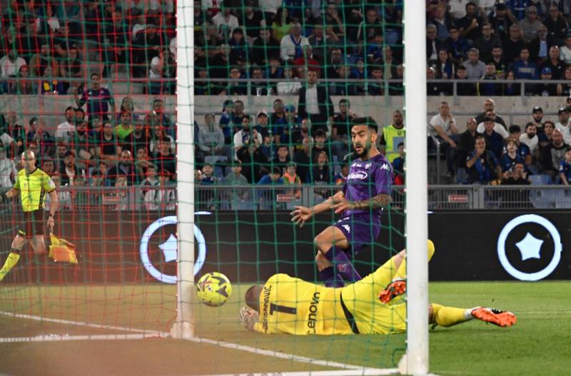 Nico Gonzales gol Inter Fiorentina
