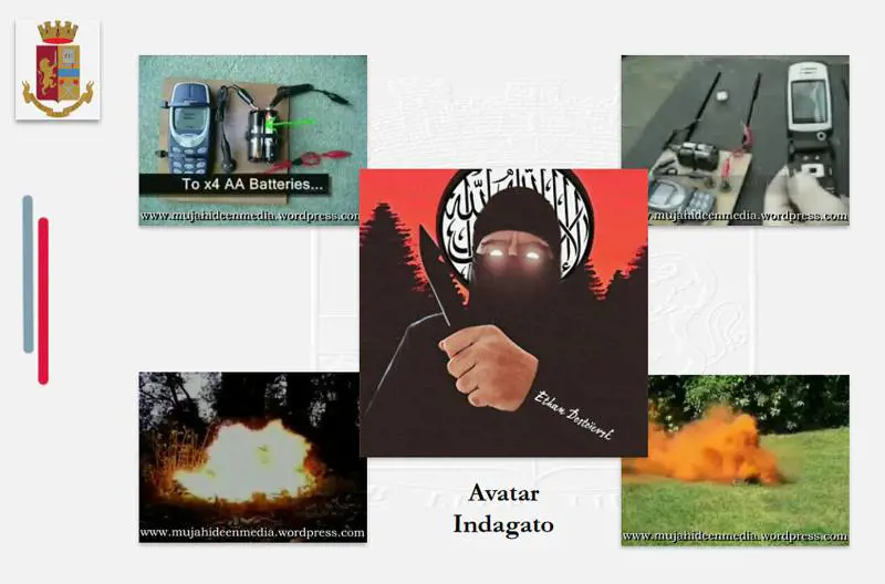 Materiali per attentati e video di esecuzioni. In cella baby jihadista