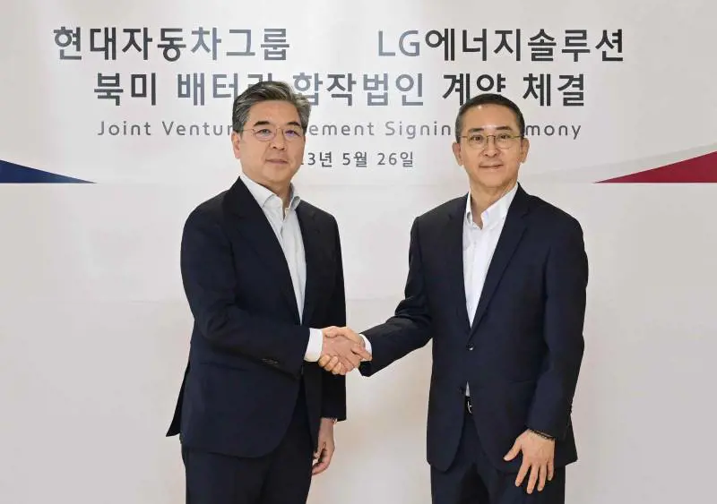 Hyundai Motor Group e LG sono partner nella produzione di batterie