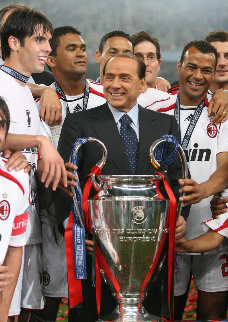 Silvio Berlusconi e il suo Milan