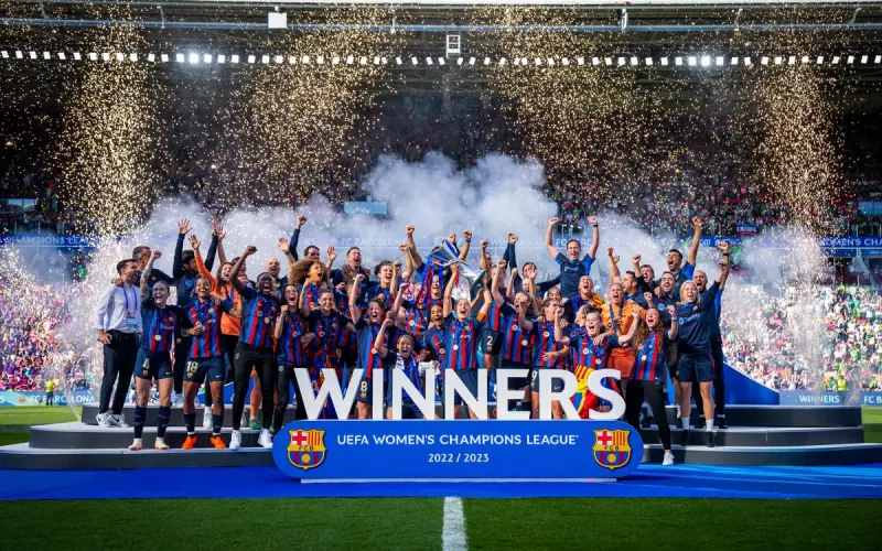 Il trionfo delle blaugrana in Champions sul tetto più alto d'Europa (Fc Barcelona)