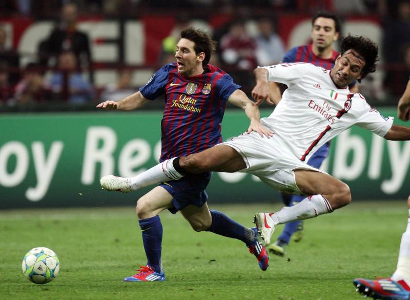 Nesta Messi Milan Barcellona
