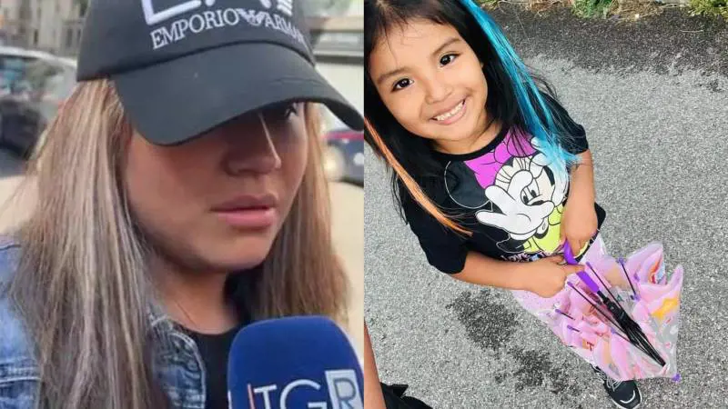 In foto, la piccola Kata e sua madre Kathrine