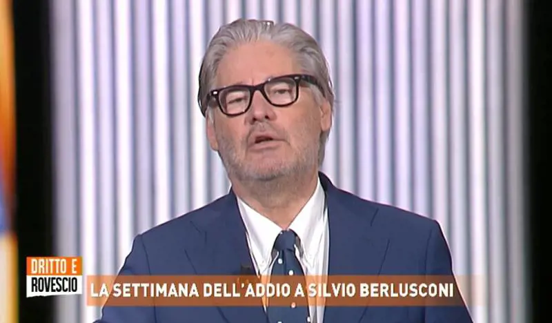 "Vi dovreste vergognare". Del Debbio contro gli odiatori di Berlusconi