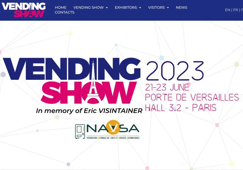 Vending Show 2023 debutta a Parigi con uno stile italiano