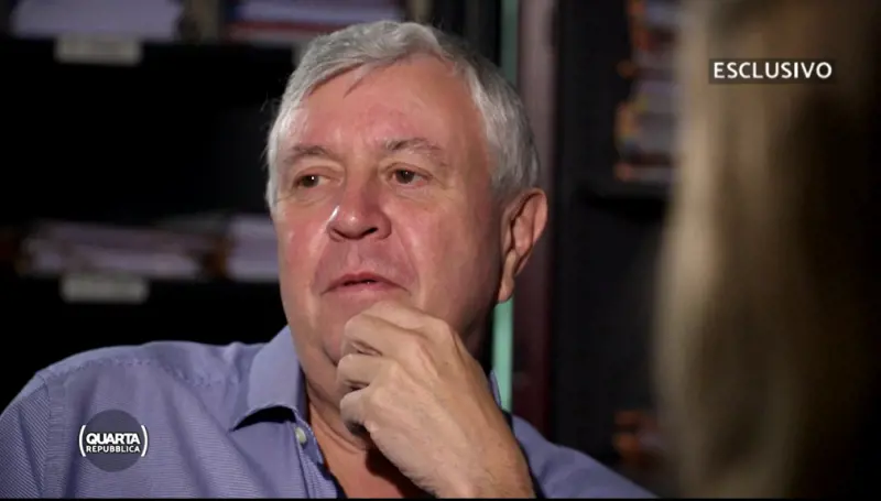 Michel Claise, foto tratta da un'intervista a Quarta Repubblica