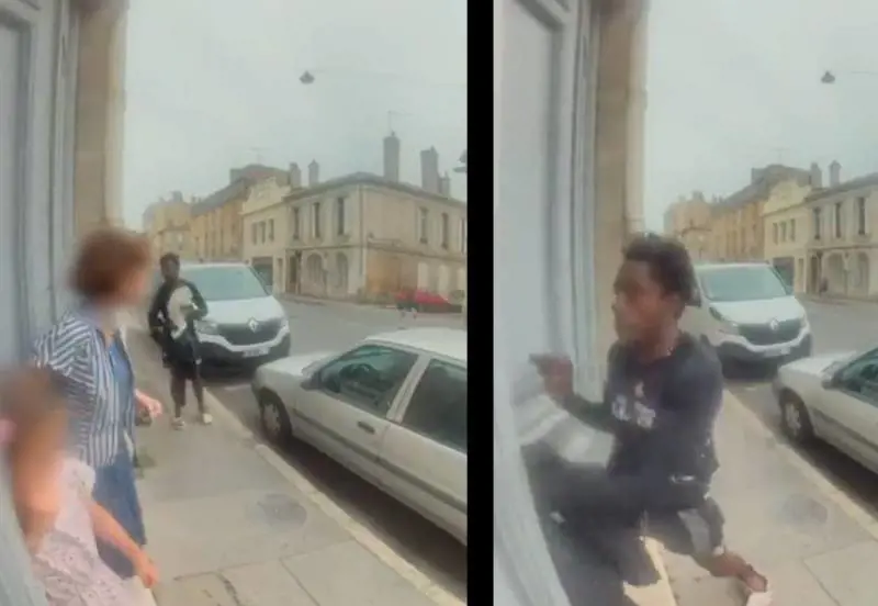 Francia, il video dell'orrore: così l'africano prova a rapire la bambina