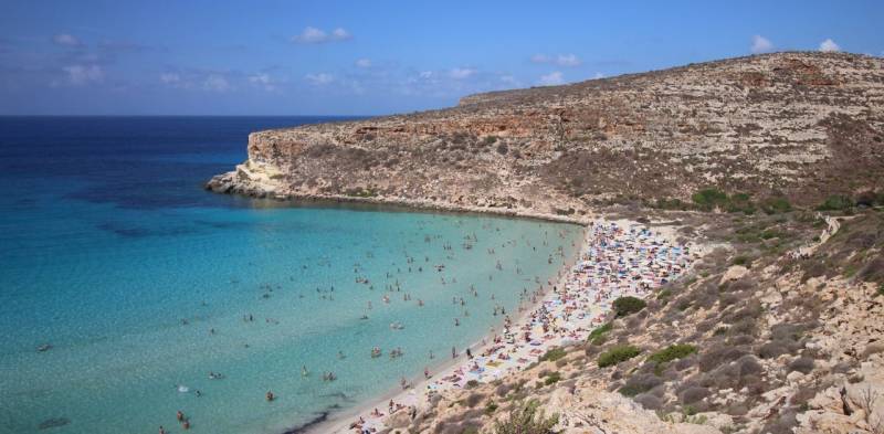 Isola dei conigli Lampedusa
