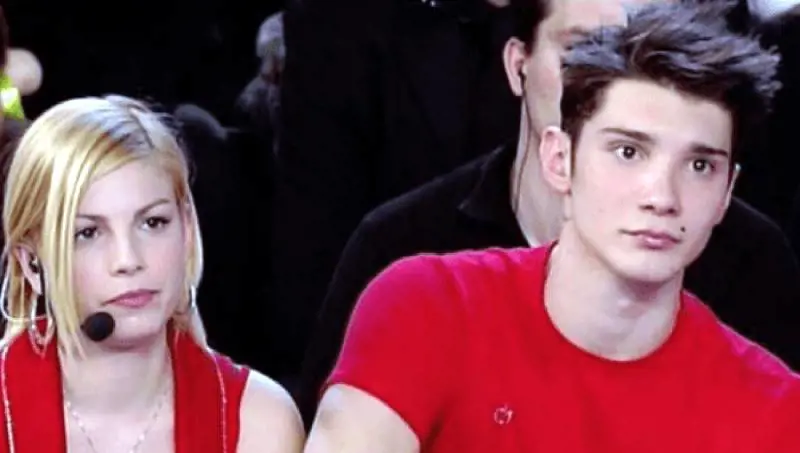 Emma e Stefano durante la partecipazione a Amici di Maria De Filippi 2009/2010