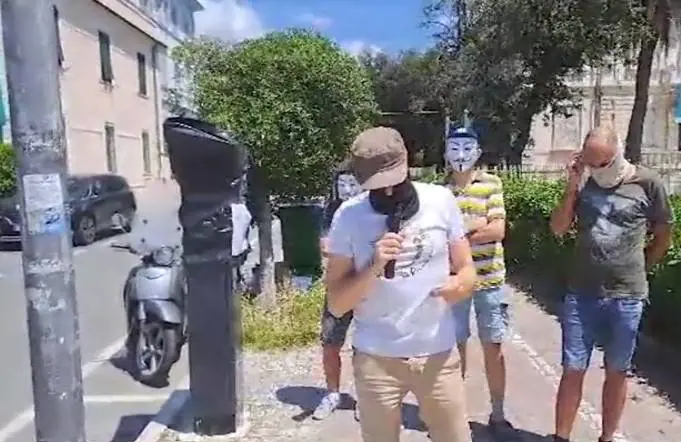 La "Brigate apuane di cittadinanza" di Massa