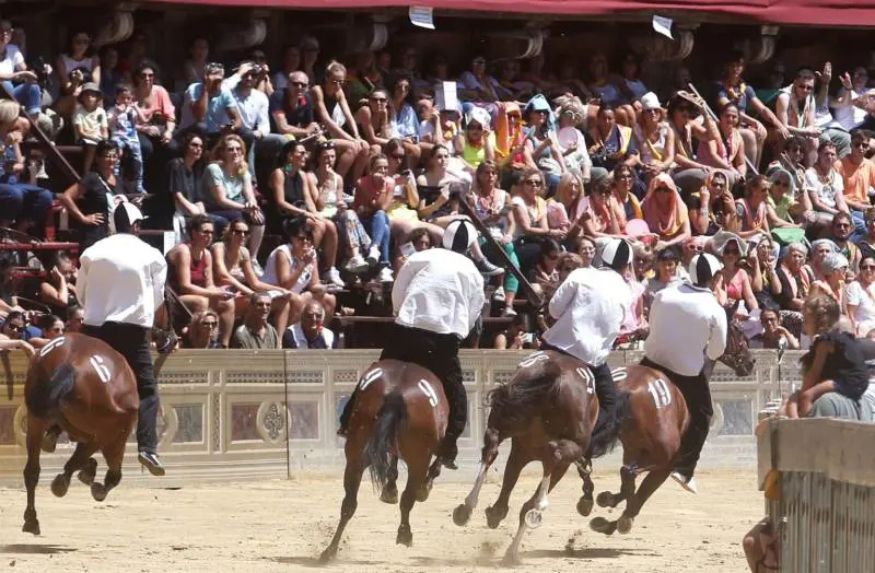 Le prove del Palio