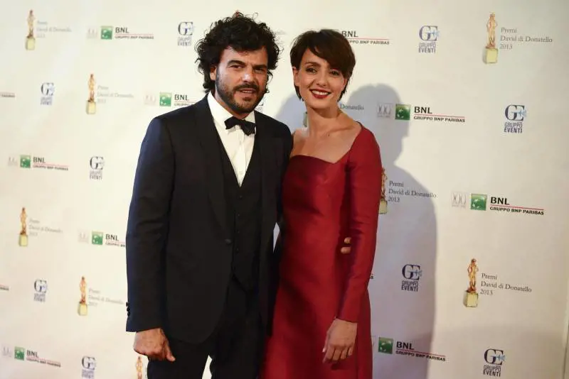 Insieme sul red carpet dei premi David di Donatello (2013)