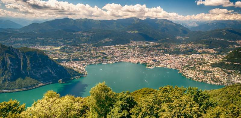 Visuale del Lago di Como