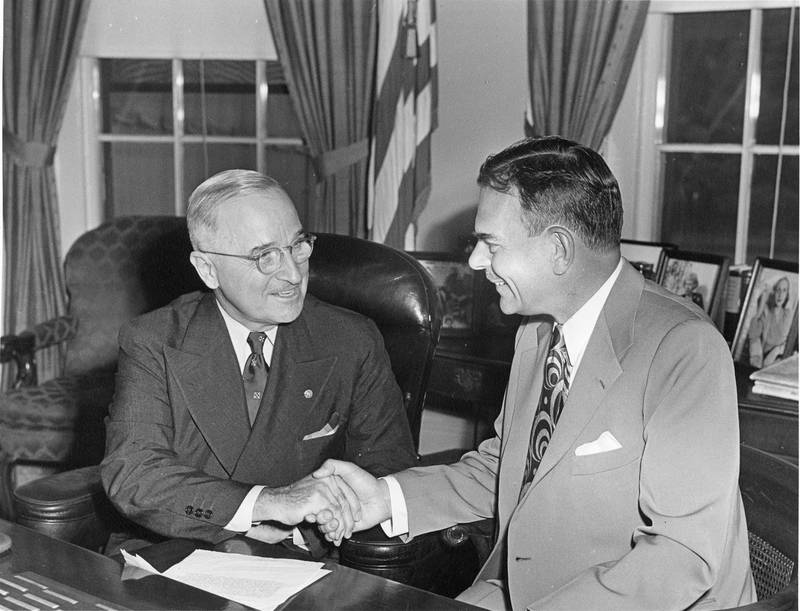 Harry Truman e Thomas Dewey