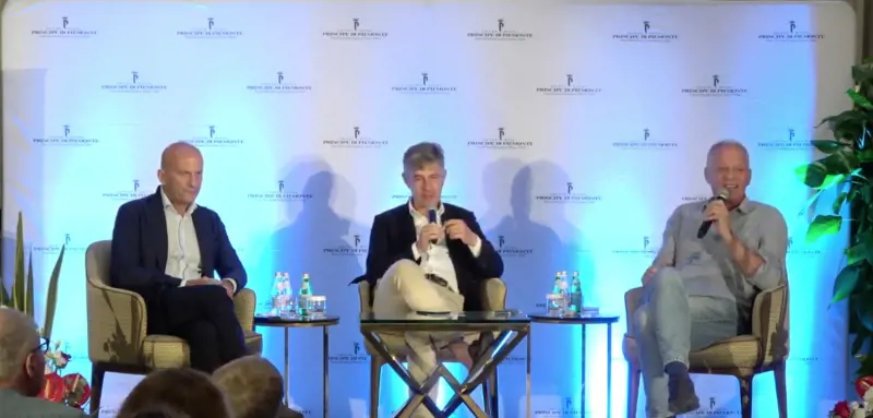 Augusto Minzolini e Peter Gomez ospiti de "Gli incontri del Principe" con Stefano Zurlo