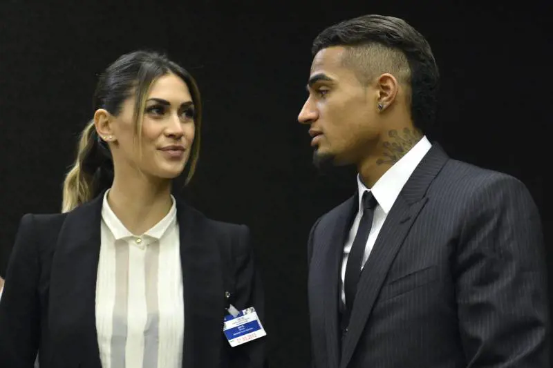 Kevin-Prince Boateng e Melissa Satta al World Humanitarian Day alle Nazioni Unite, marzo 2013