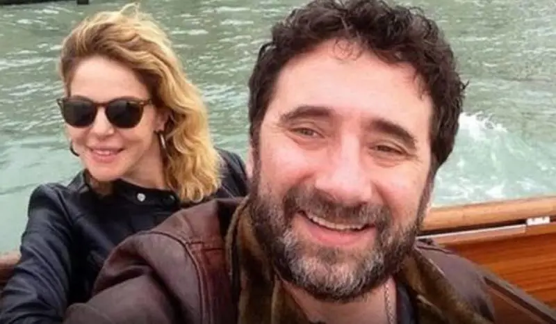 Claudia Gerini e Federico Zampaglione a Venezia, 2015