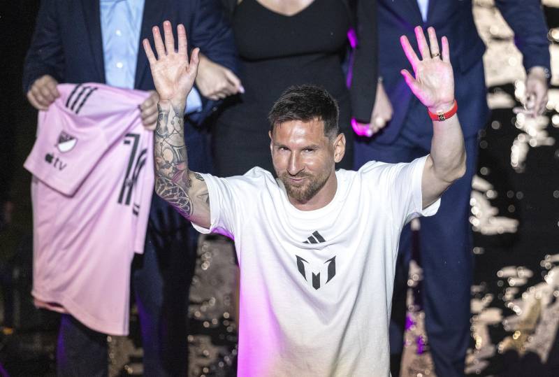 Messi Inter Miami presentazione